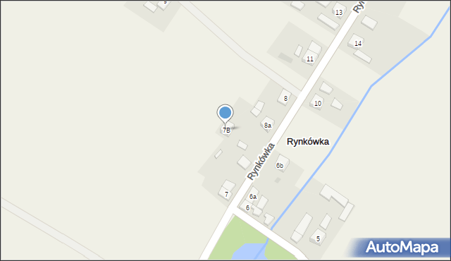 Rynkówka, Rynkówka, 7B, mapa Rynkówka