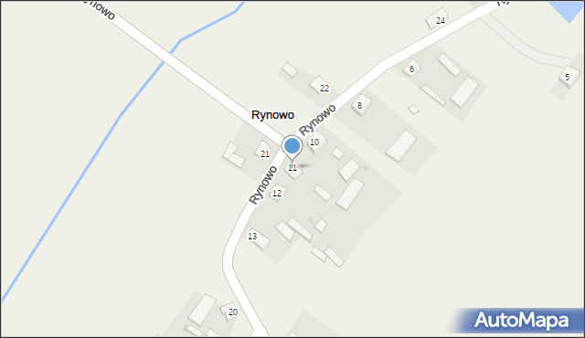 Rynowo, Rynowo, 11, mapa Rynowo