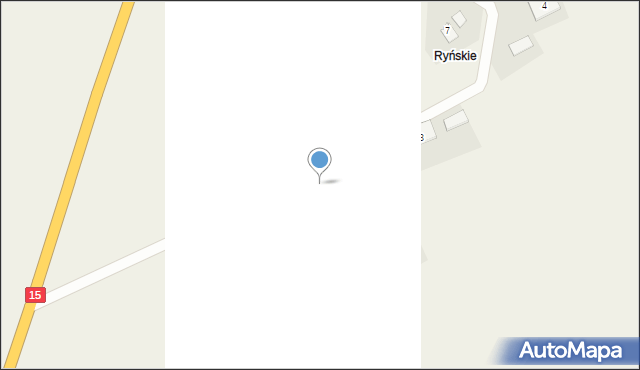 Ryńskie, Ryńskie, 1, mapa Ryńskie