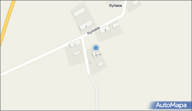 Ryńskie, Ryńskie, 6, mapa Ryńskie