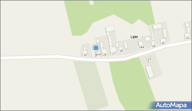 Ryszewko, Ryszewko, 15, mapa Ryszewko