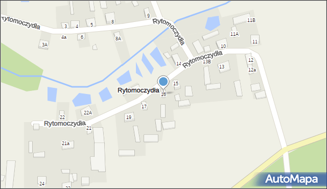 Rytomoczydła, Rytomoczydła, 16, mapa Rytomoczydła