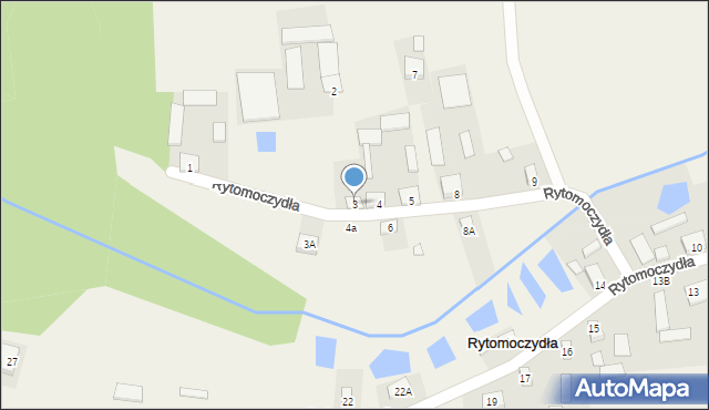 Rytomoczydła, Rytomoczydła, 3, mapa Rytomoczydła