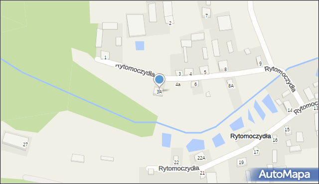 Rytomoczydła, Rytomoczydła, 3A, mapa Rytomoczydła