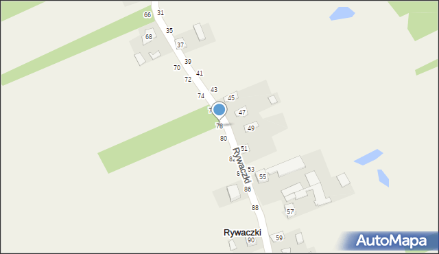 Rywaczki, Rywaczki, 78, mapa Rywaczki