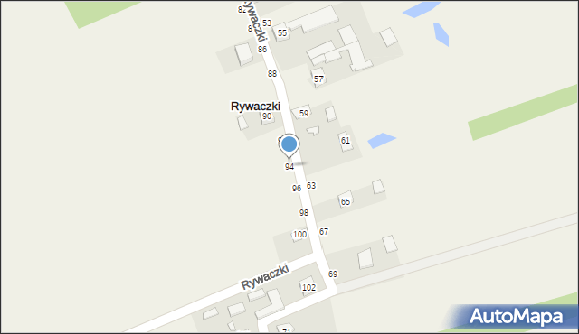 Rywaczki, Rywaczki, 94, mapa Rywaczki