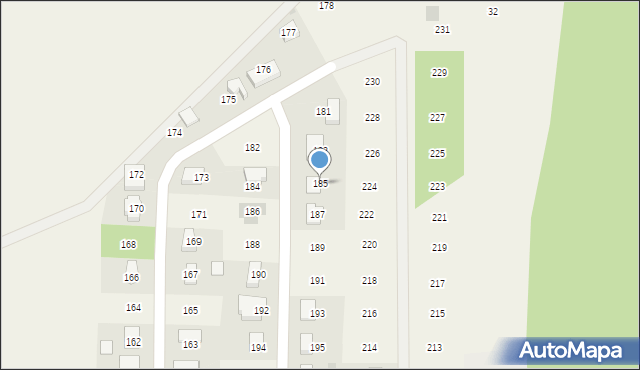 Ryżki, Ryżki, 185, mapa Ryżki