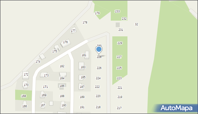 Ryżki, Ryżki, 228, mapa Ryżki