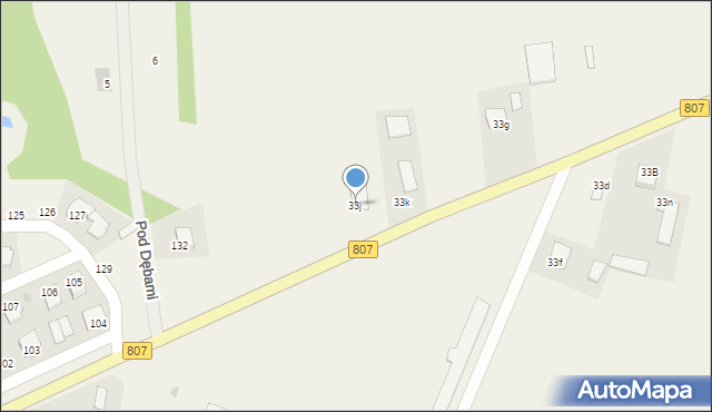 Ryżki, Ryżki, 33j, mapa Ryżki