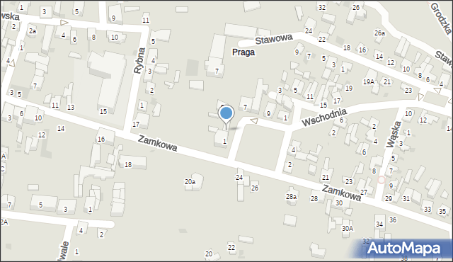 Sieradz, Rynek Praski, 3, mapa Sieradz