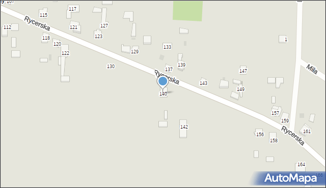 Skarżysko-Kamienna, Rycerska, 140, mapa Skarżysko-Kamienna