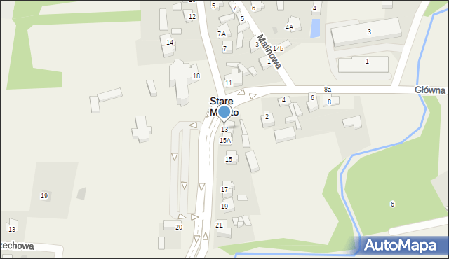 Stare Miasto, Rychwalska, 13, mapa Stare Miasto