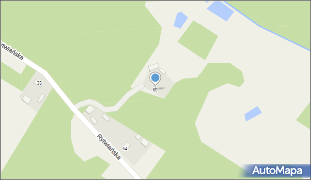 Strzegomek, Rytwiańska, 60, mapa Strzegomek