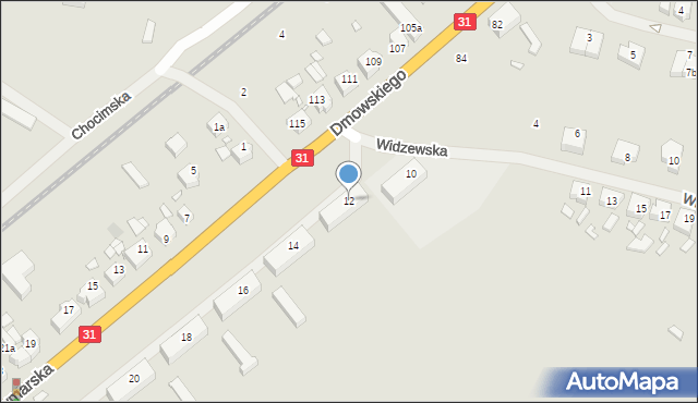 Szczecin, Rymarska, 12, mapa Szczecina