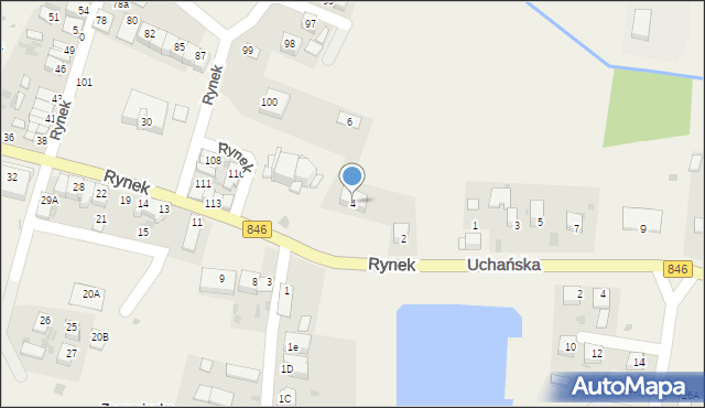 Wojsławice, Rynek, 4, mapa Wojsławice