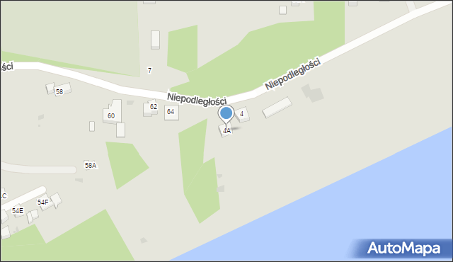 Wyszogród, Rybaki, 4A, mapa Wyszogród