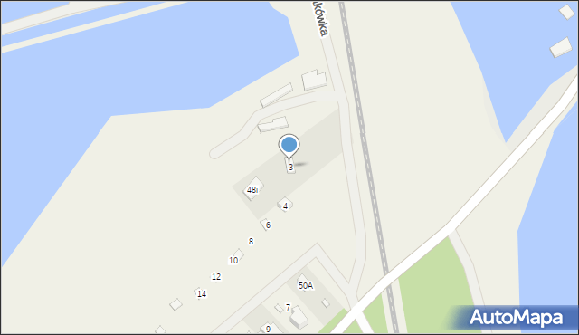 Żabieniec, Rybakówka, 3, mapa Żabieniec