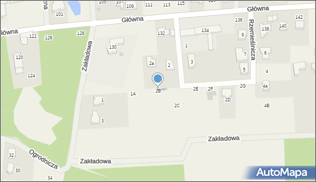 Biskupice, Rzemieślnicza, 2B, mapa Biskupice