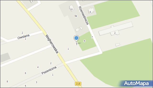 Bojano, Rzemieślnicza, 3, mapa Bojano