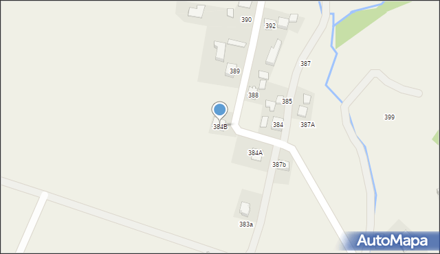 Czudec, Rzeszowska, 384B, mapa Czudec