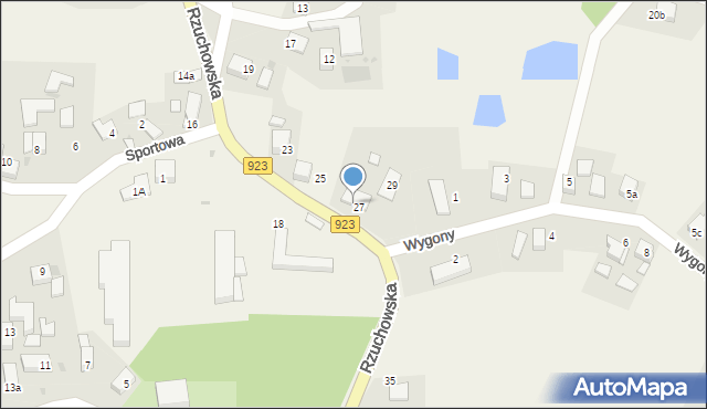 Dzimierz, Rzuchowska, 27/3, mapa Dzimierz