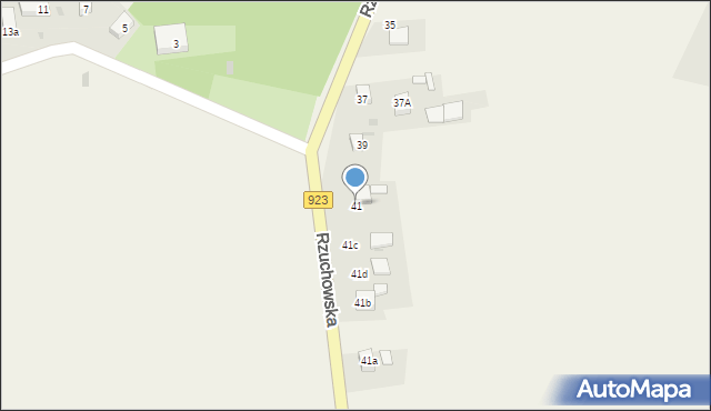 Dzimierz, Rzuchowska, 41, mapa Dzimierz