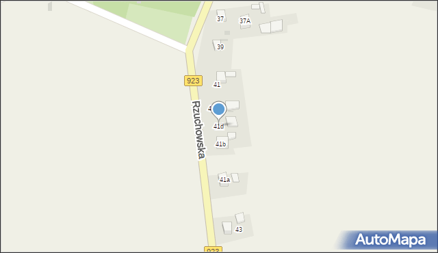 Dzimierz, Rzuchowska, 41d, mapa Dzimierz