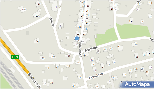 Głogów Małopolski, Rzeszowska, 40, mapa Głogów Małopolski