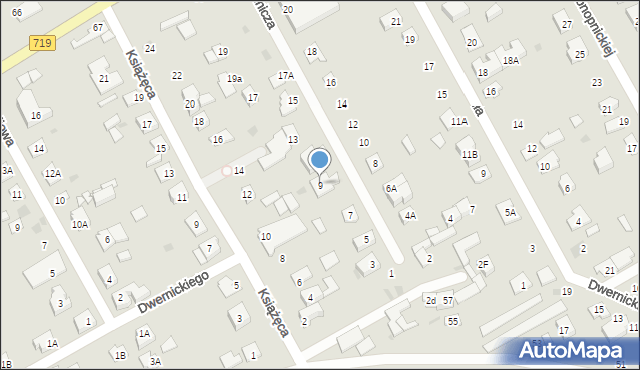 Grodzisk Mazowiecki, Rzemieślnicza, 9, mapa Grodzisk Mazowiecki