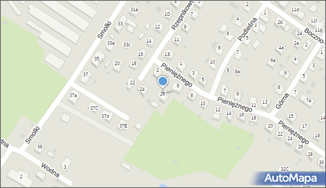 Iława, Rzepnikowskiego Teofila, dr., 26, mapa Iława