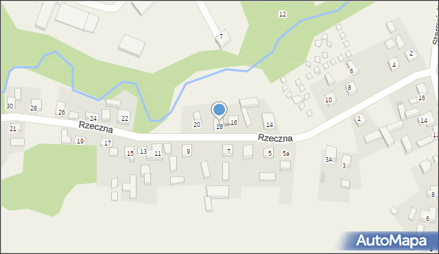 Konopnica, Rzeczna, 18, mapa Konopnica