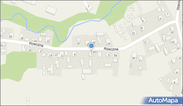 Konopnica, Rzeczna, 7a, mapa Konopnica