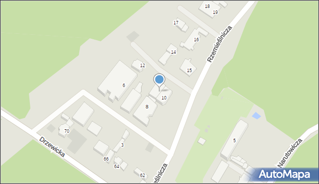 Kostrzyn nad Odrą, Rzemieślnicza, 11, mapa Kostrzyn nad Odrą