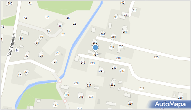 Ladzin, Rzeszowska, 247, mapa Ladzin