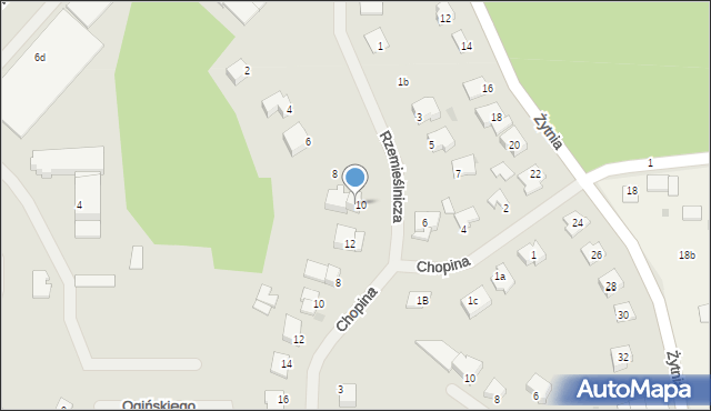 Lidzbark Warmiński, Rzemieślnicza, 10/2, mapa Lidzbark Warmiński