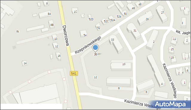 Lubawa, Rzepnikowskiego, 35, mapa Lubawa