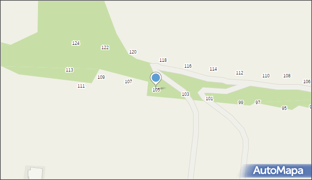 Michałowice, Rzemieślnicza, 105, mapa Michałowice