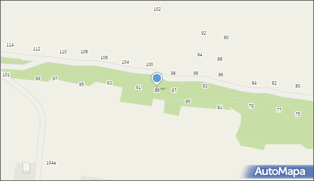 Michałowice, Rzemieślnicza, 89, mapa Michałowice