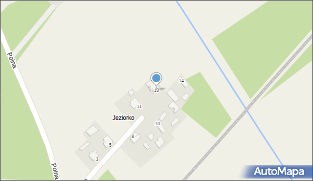 Padew Narodowa, Rzeczna, 13, mapa Padew Narodowa