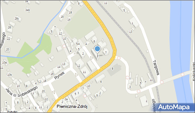 Piwniczna-Zdrój, Rzeszutka Ludwika, 2, mapa Piwniczna-Zdrój