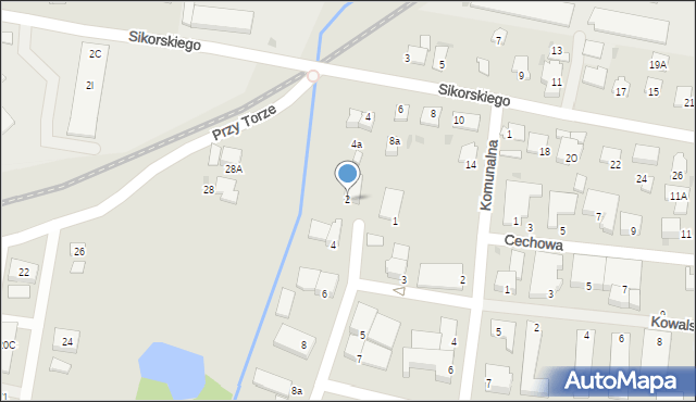 Pruszcz Gdański, Rzemieślnicza, 2, mapa Pruszcz Gdański