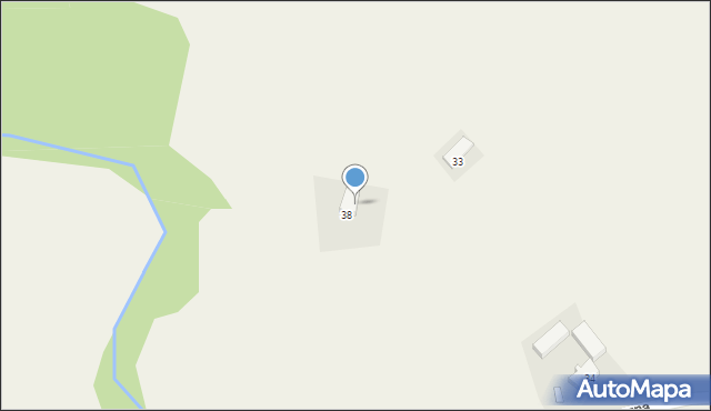 Przybymierz, Rzeczna, 33, mapa Przybymierz