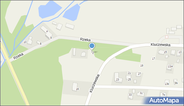 Ryczówek, Rzeka, 2, mapa Ryczówek