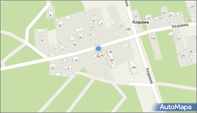 Rząsawa, Rząsawa, 6a, mapa Rząsawa