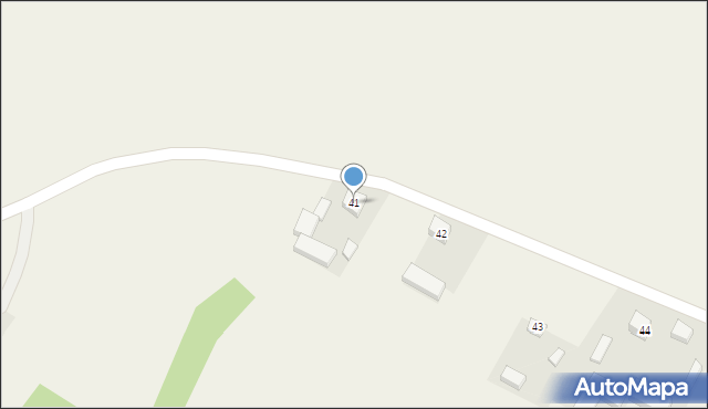 Rzechta Drużbińska, Rzechta Drużbińska, 41, mapa Rzechta Drużbińska