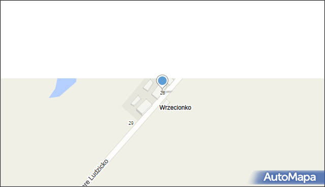 Rzecino, Rzecino, 28, mapa Rzecino