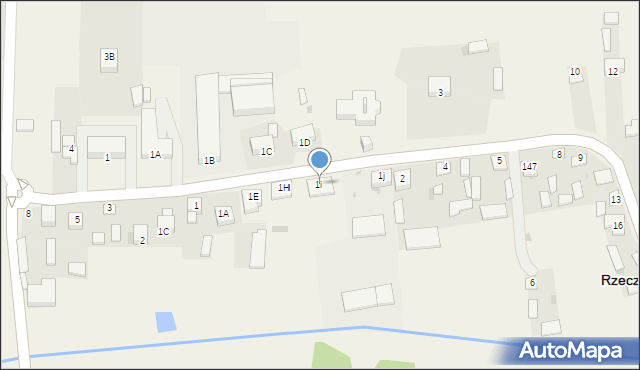 Rzeczniów, Rzeczniów, 1i, mapa Rzeczniów