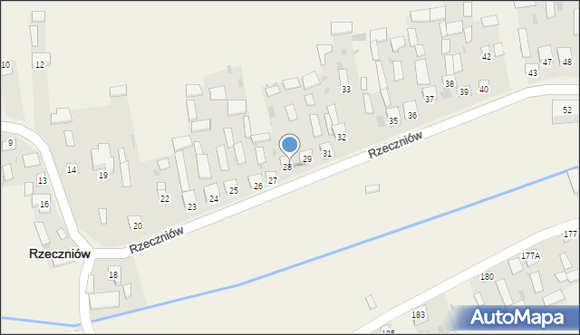 Rzeczniów, Rzeczniów, 28, mapa Rzeczniów