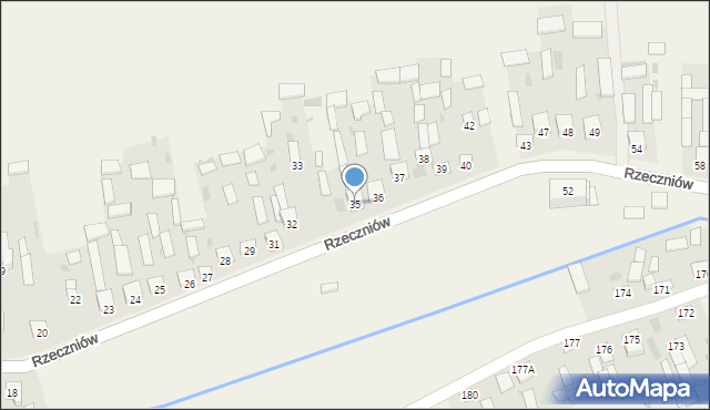 Rzeczniów, Rzeczniów, 35, mapa Rzeczniów