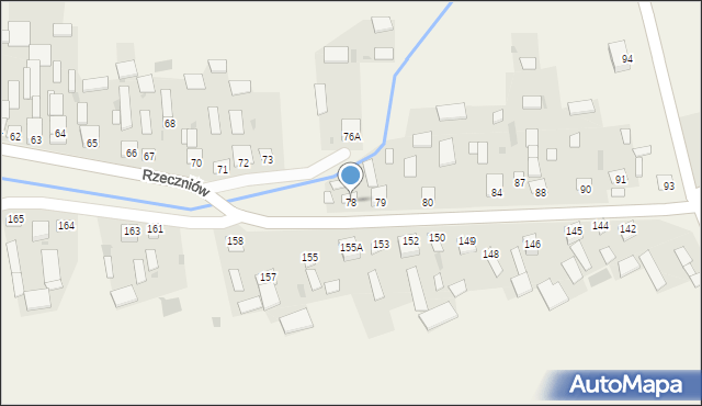 Rzeczniów, Rzeczniów, 78, mapa Rzeczniów